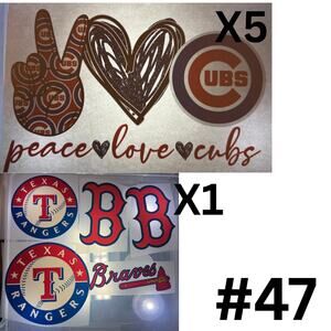 MLB Themed Screen Print & DTF Bundle